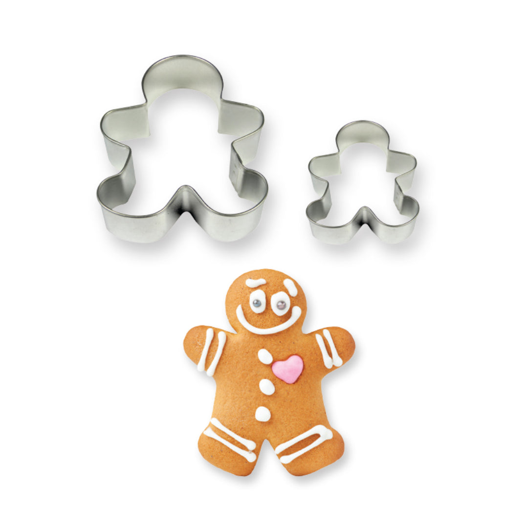 Gingerbread Man Cookie Cutter Set 2