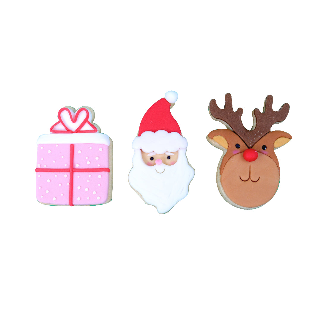 PME Santa Cookie Cutter Set 3pc