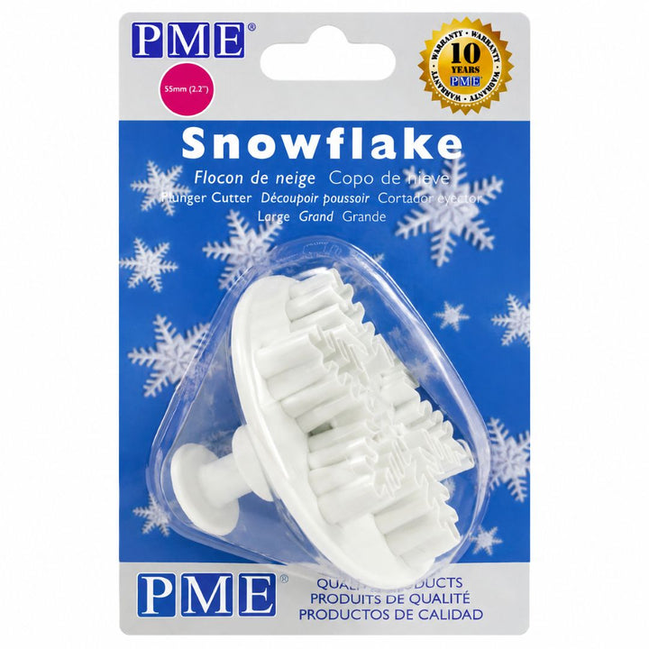 PME Large Snowflake Plunger Cutter