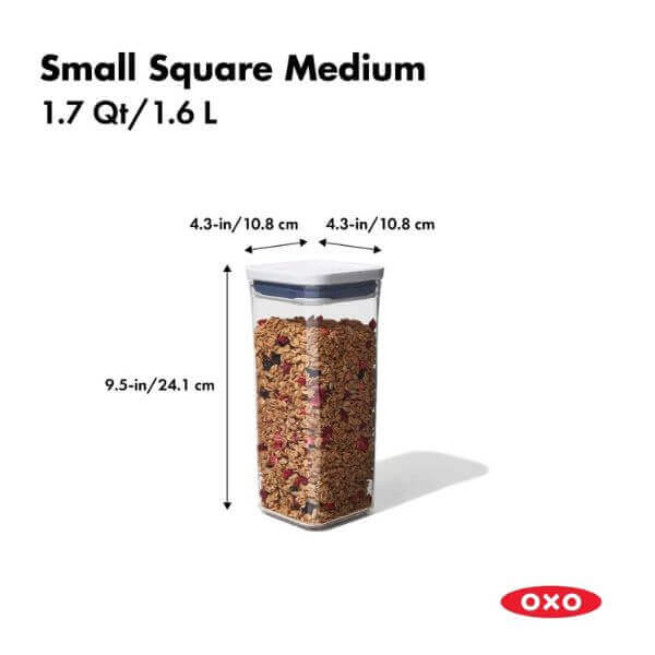 OXO Good Grips Pop 2.0 Small SQ Medium Container
