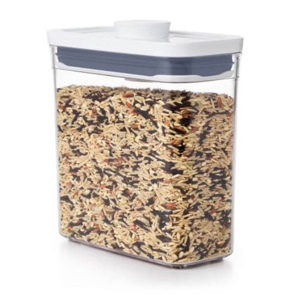 OXO Good Grips Pop 2.0 Slim Rect Short Container