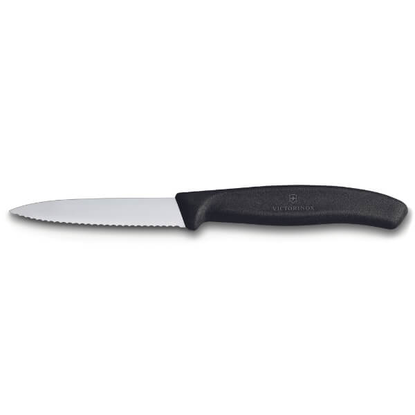 Victorinox Classic Paring Knife 8cm Black (Serrated)