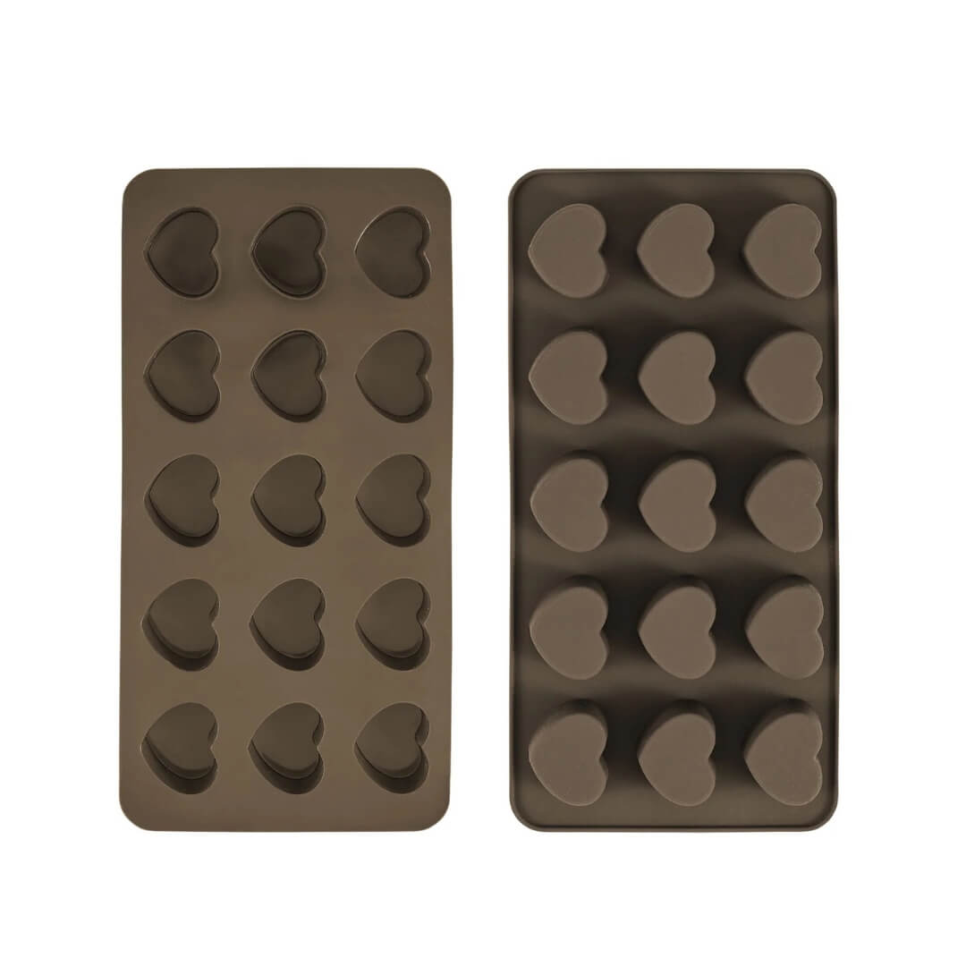 Avanti Hearts Silicone Chocolate Mould Set 2pce