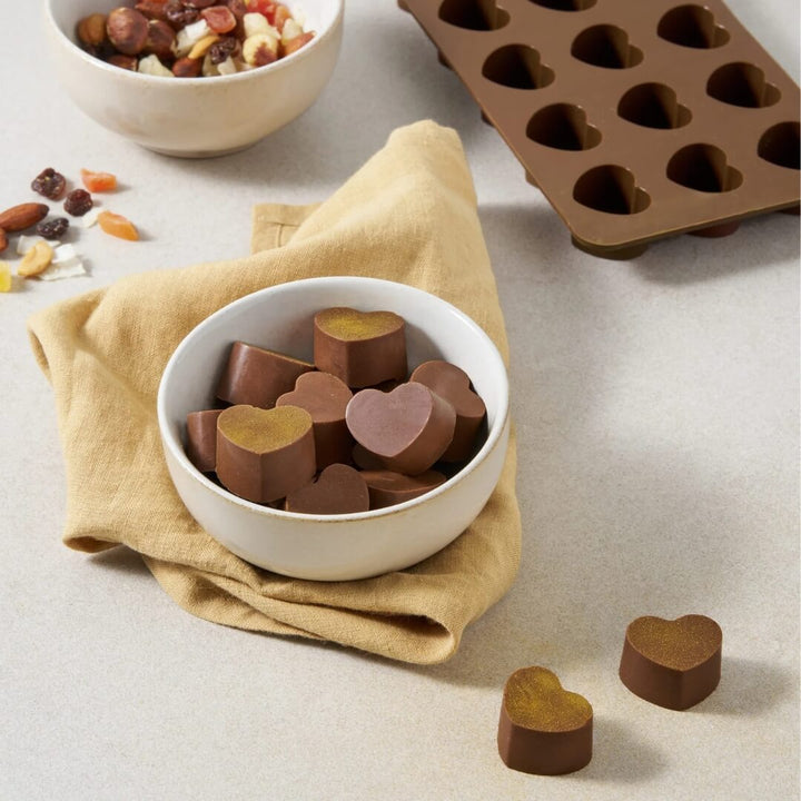 Avanti Hearts Silicone Chocolate Mould Set 2pce