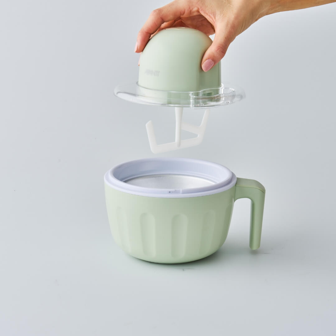 Avanti Portable Wireless Ice Cream Maker Pistachio 500ml