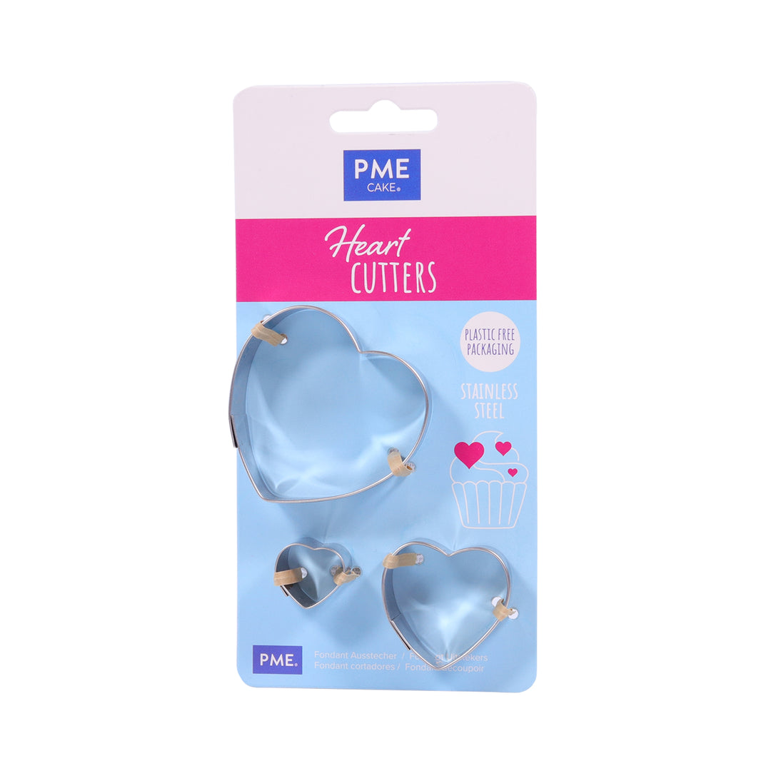 PME Stainless Steel Cutter 3pc Sets