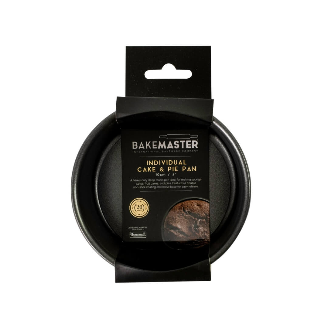Bakemaster Non-Stick Round Cake Tin 10.5cm (Loose Base)