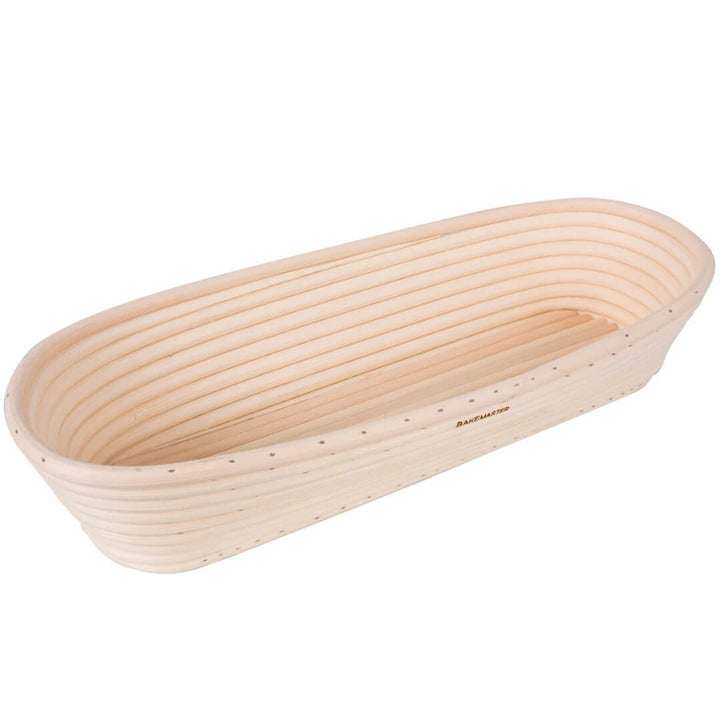 Bakemaster Rattan Oval Proving Basket with Liner