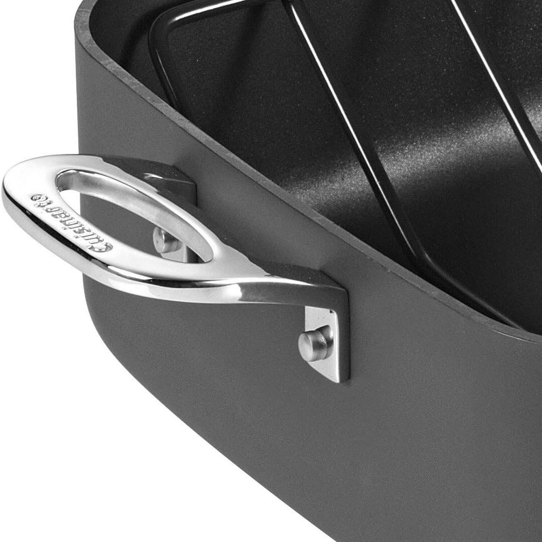 Cuisinart Chef's iA+ Anodised Non-Stick Roaster with rack 39cm