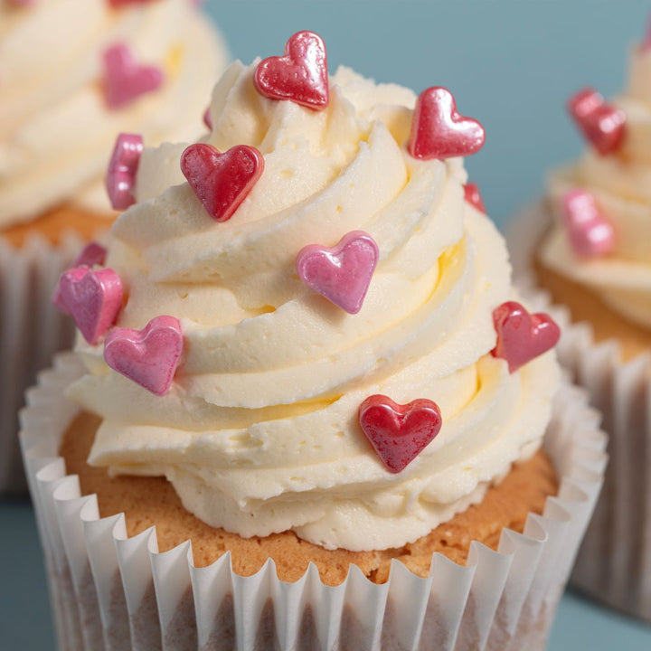 PME Pink Hearts Sprinkle Charms 25g