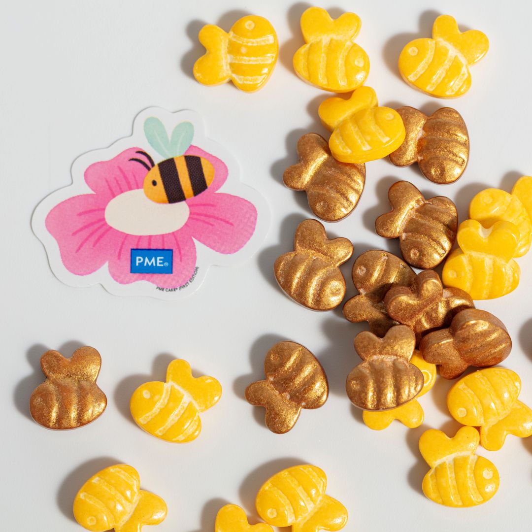 PME Bumble Bees Sprinkle Charms 25g
