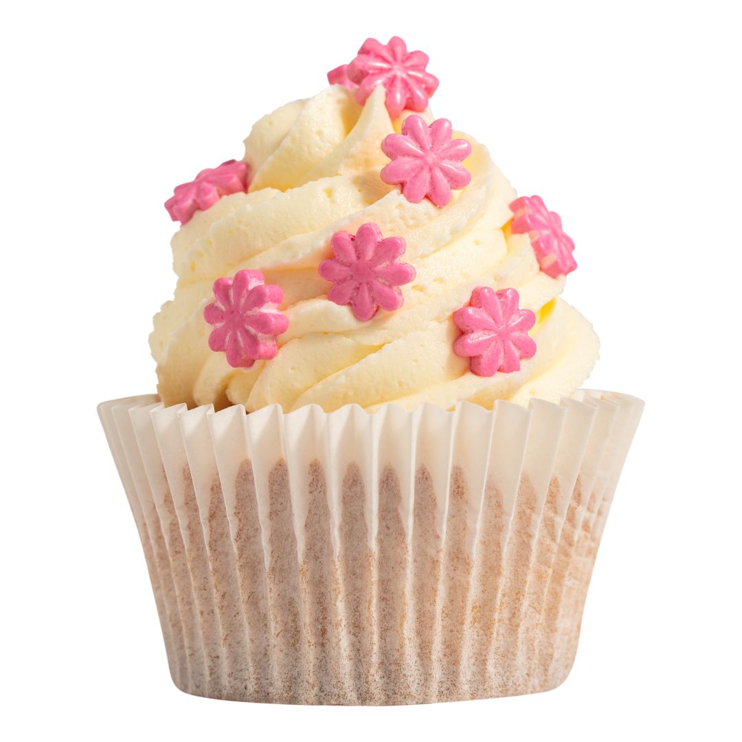 PME Pink Flowers Sprinkle Charms 25g