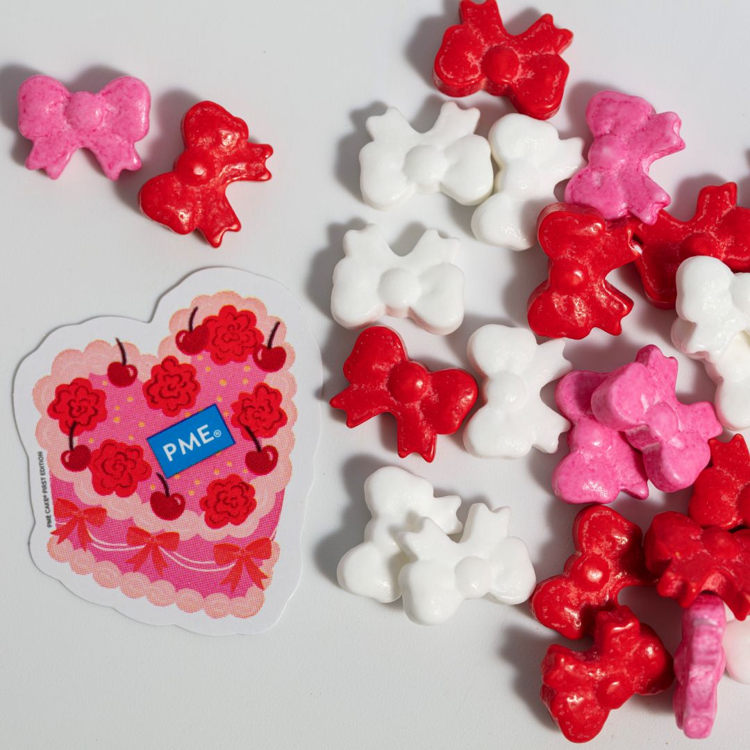 PME Cute Bows Sprinkle Charms 25g