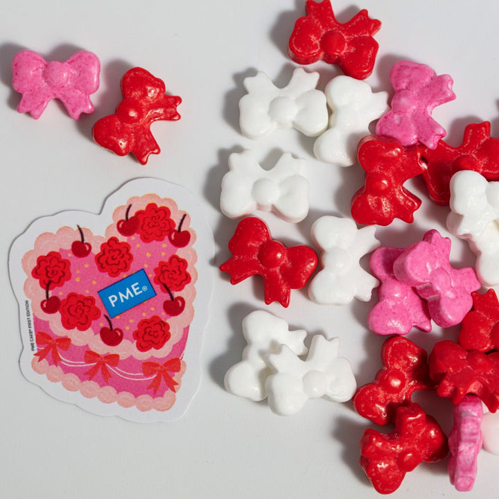 PME Cute Bows Sprinkle Charms 25g