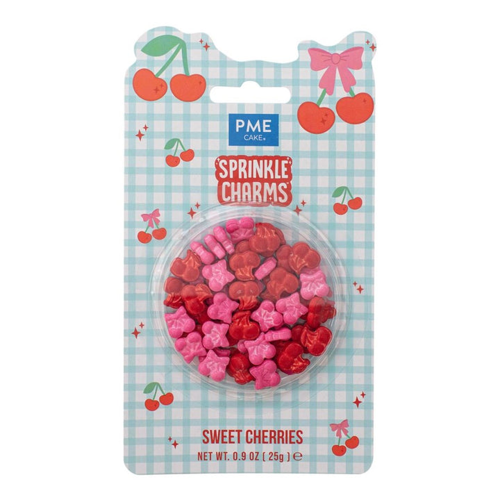 PME Sweet Cherries Sprinkle Charms 25g