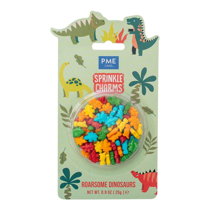 PME Roarsome Dinosaurs Sprinkle Charms 25g