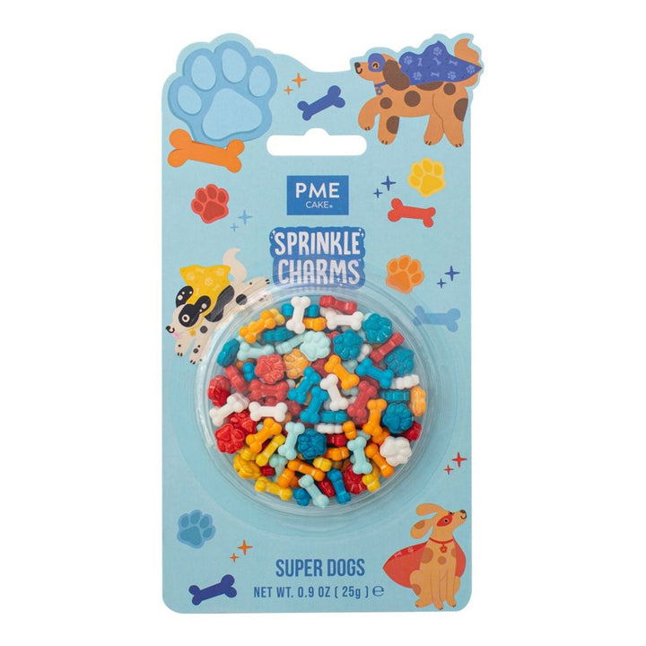 PME Super Dogs Sprinkle Charms 25g