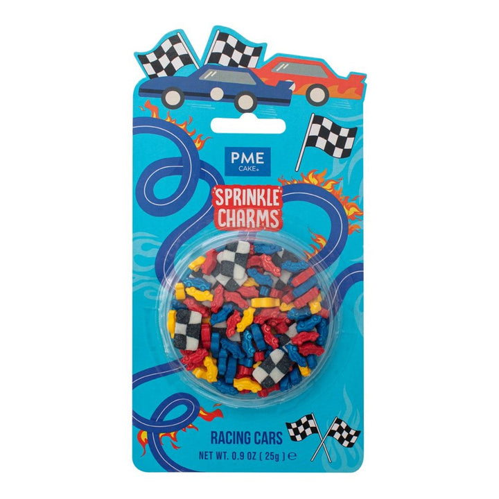 PME Racing Cars Sprinkle Charms 25g
