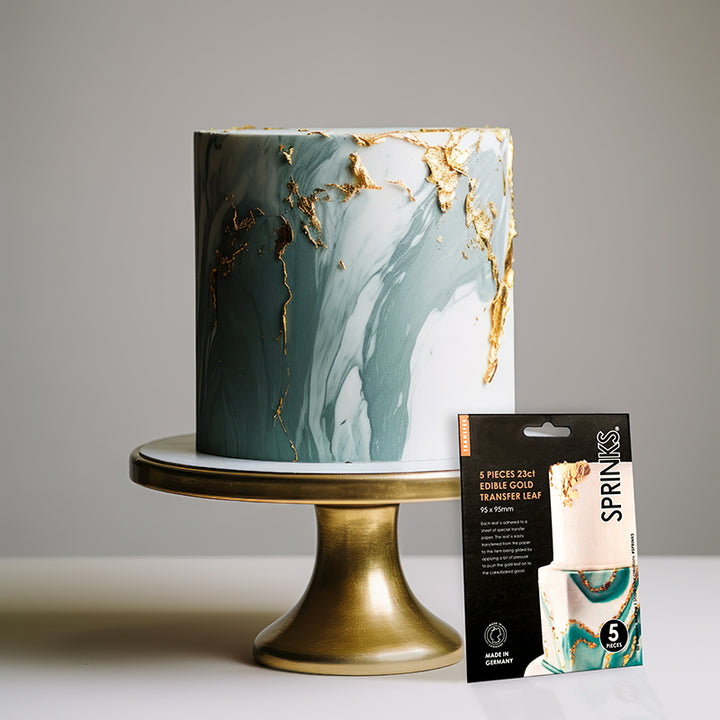 Edible Gold Leaf 23kt 5 Sheets
