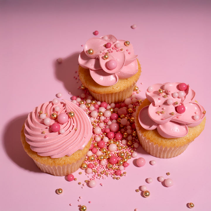 Sprinks Crunch Pink Velvet Sprinkles 70g