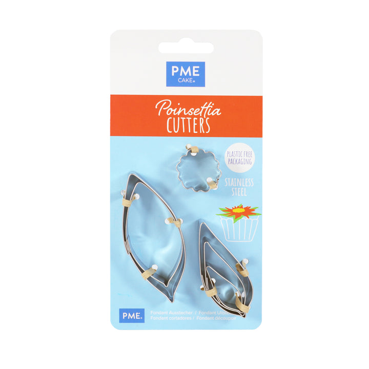 PME Poinsettia Cutter Set 6pc