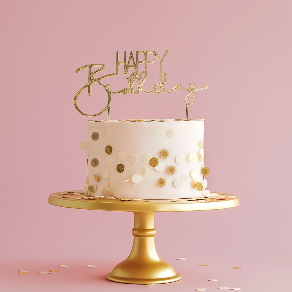 Sprinks  White & Gold Wafer Decorations 9g