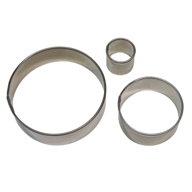 PME Stainless Steel Cutter 3pc Sets