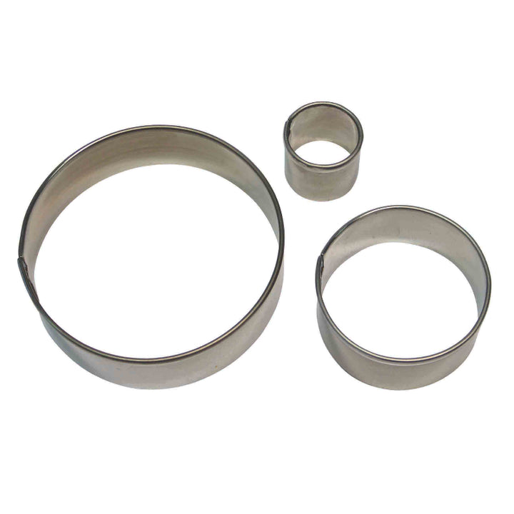 PME Stainless Steel Cutter 3pc Sets