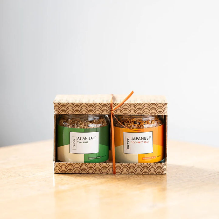 Naibu Japanese Coconut Salt & Thai Lime Salt Set