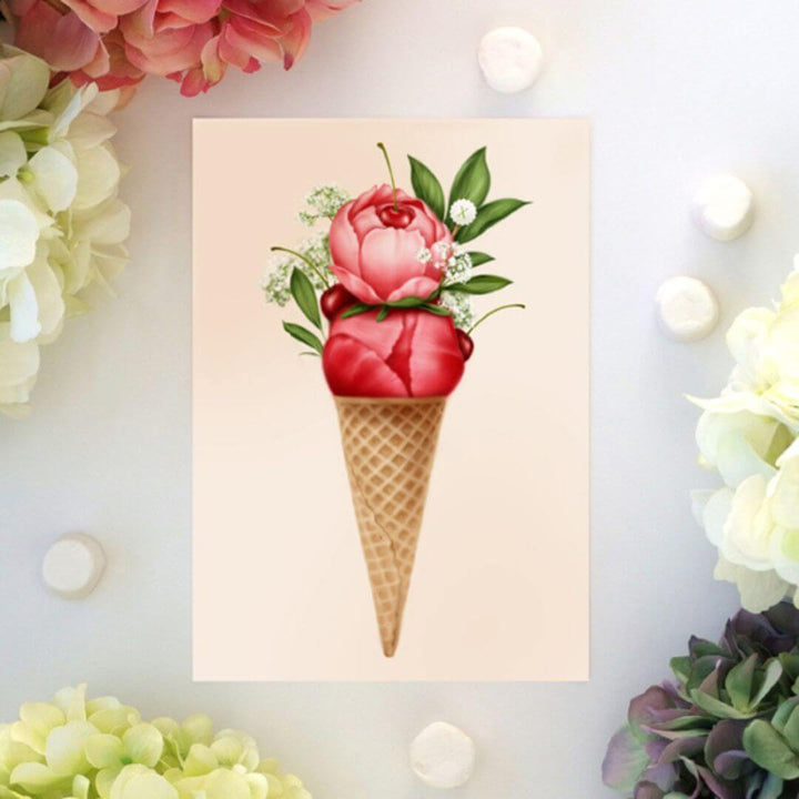 Studio Sue Cherry Peonies Sorbet Gift Card
