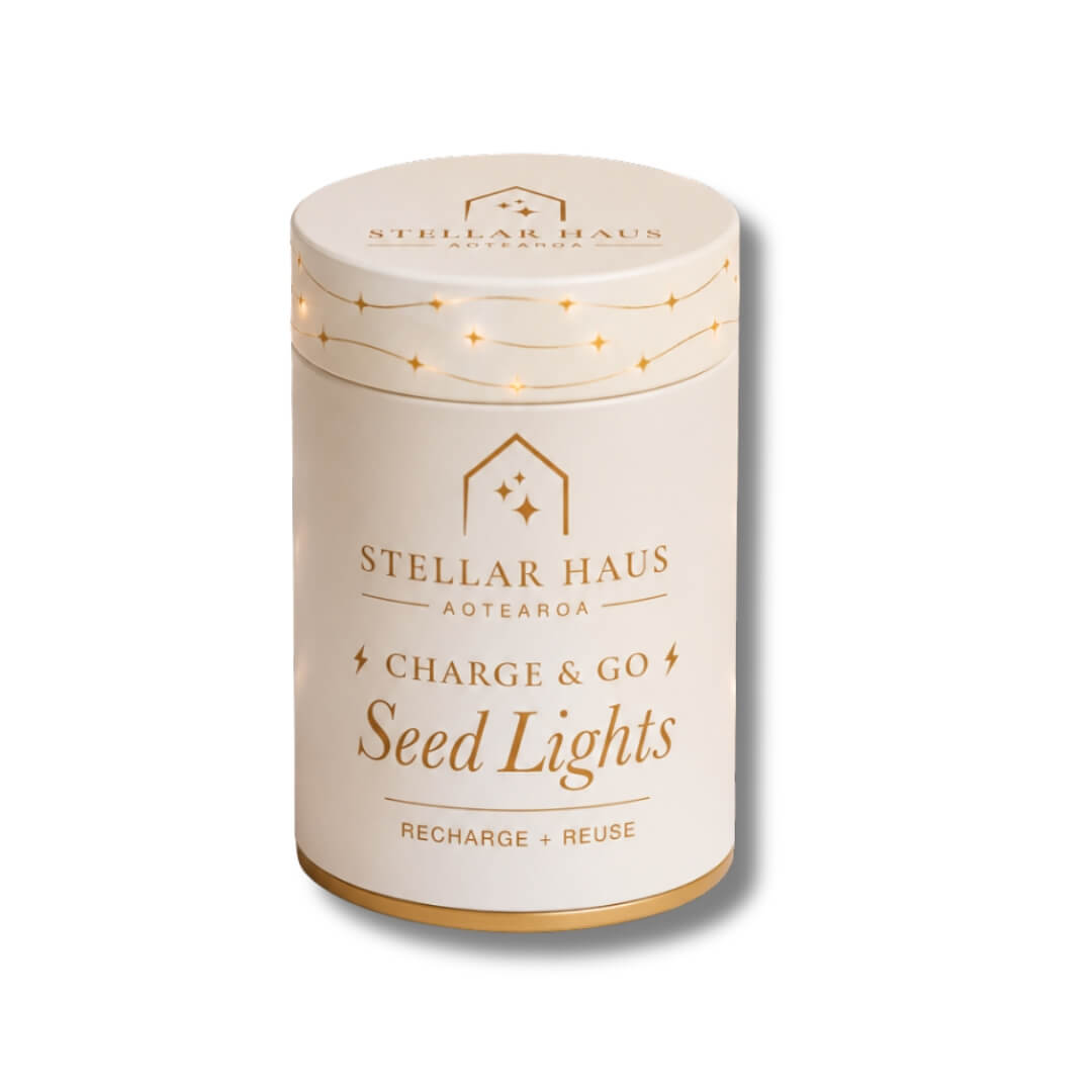StellarHaus Charge & Go Indoor Copper Warm White Seed Lights 2m