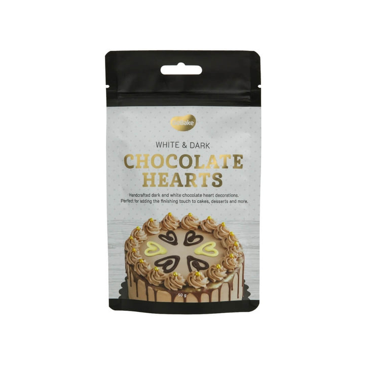 GoBake Mixed Chocolate Decorator Hearts 50g
