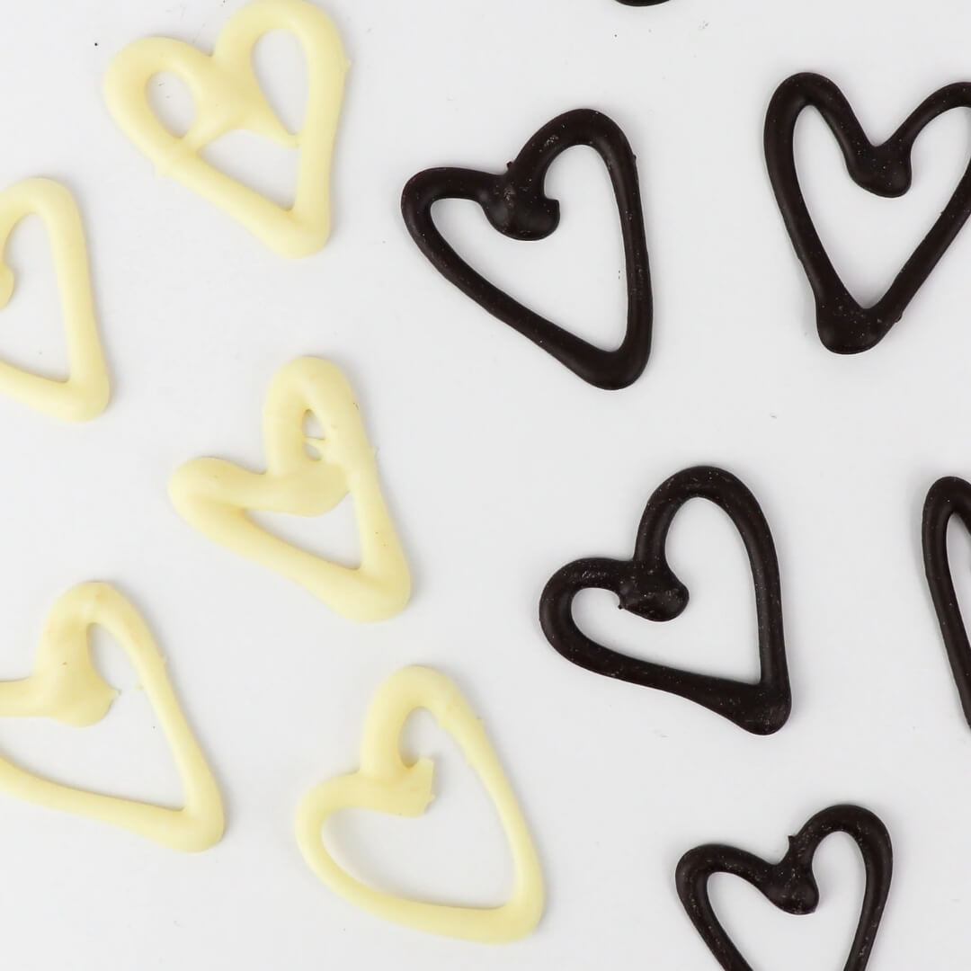 GoBake Mixed Chocolate Decorator Hearts 50g
