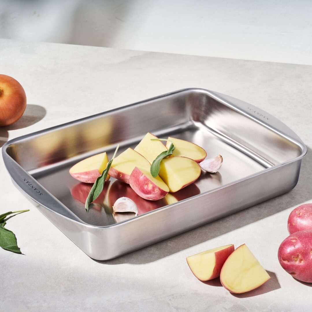 Scanpan Elektra Stainless Steel Roaster