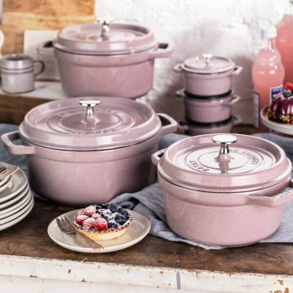 Staub Round Cocotte Blossom