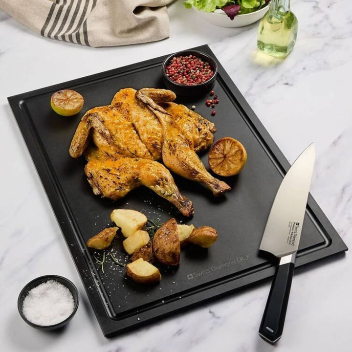 Swiss Diamond Black Wood Fibre Cutting Board