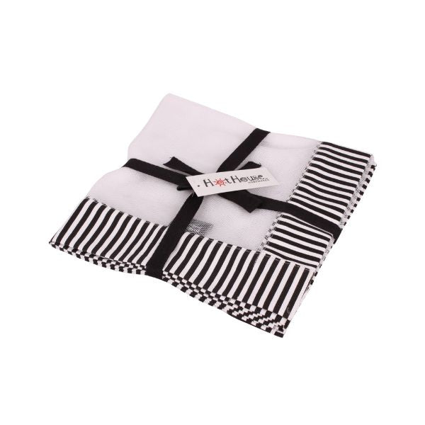 Food Cover Black Stripe