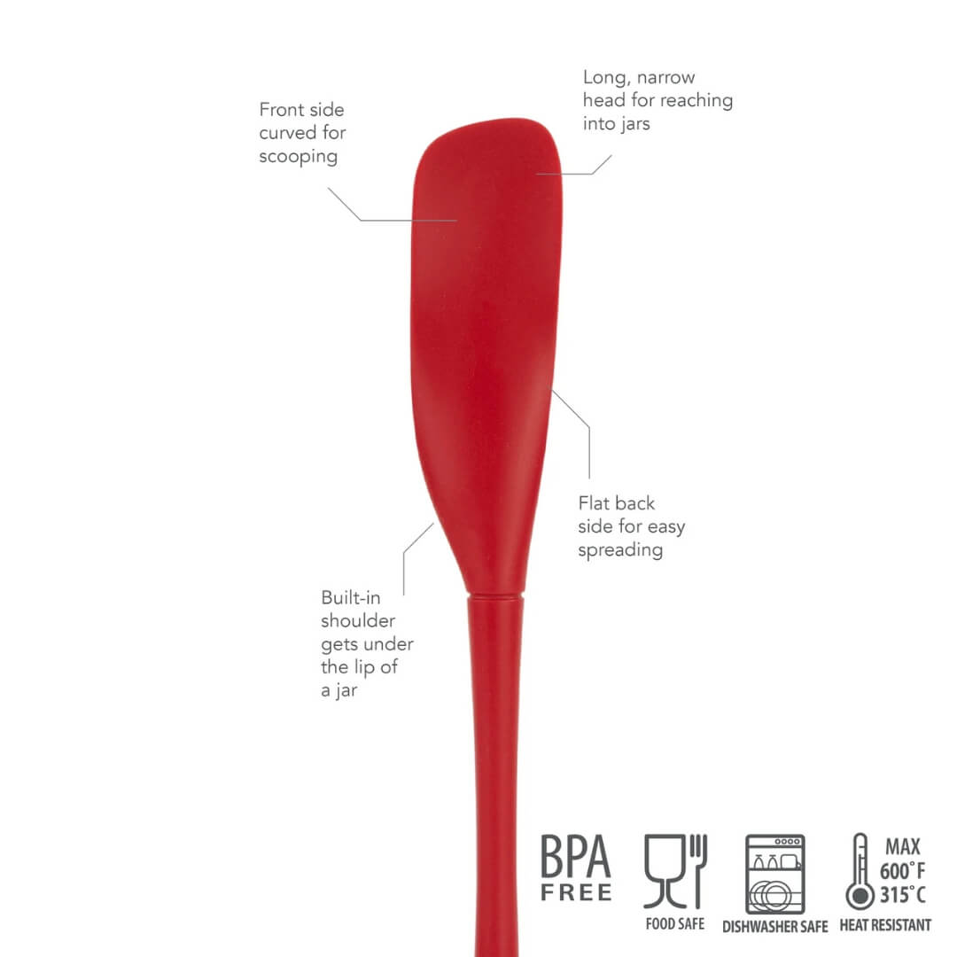 Tovolo Flex-Core Silicone Jar Scraper