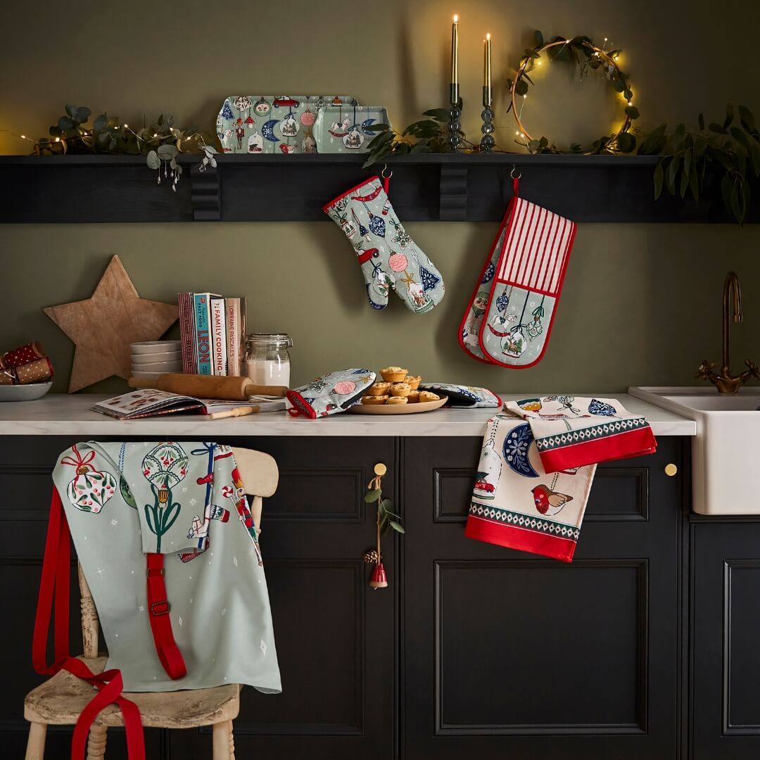 Ulster Weavers Christmas Ornaments Cotton Tea Towel