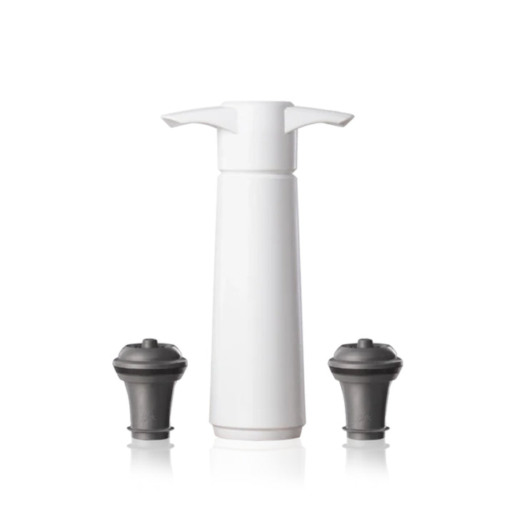 Vacu Vin White Wine Saver Pump + 2 Stoppers