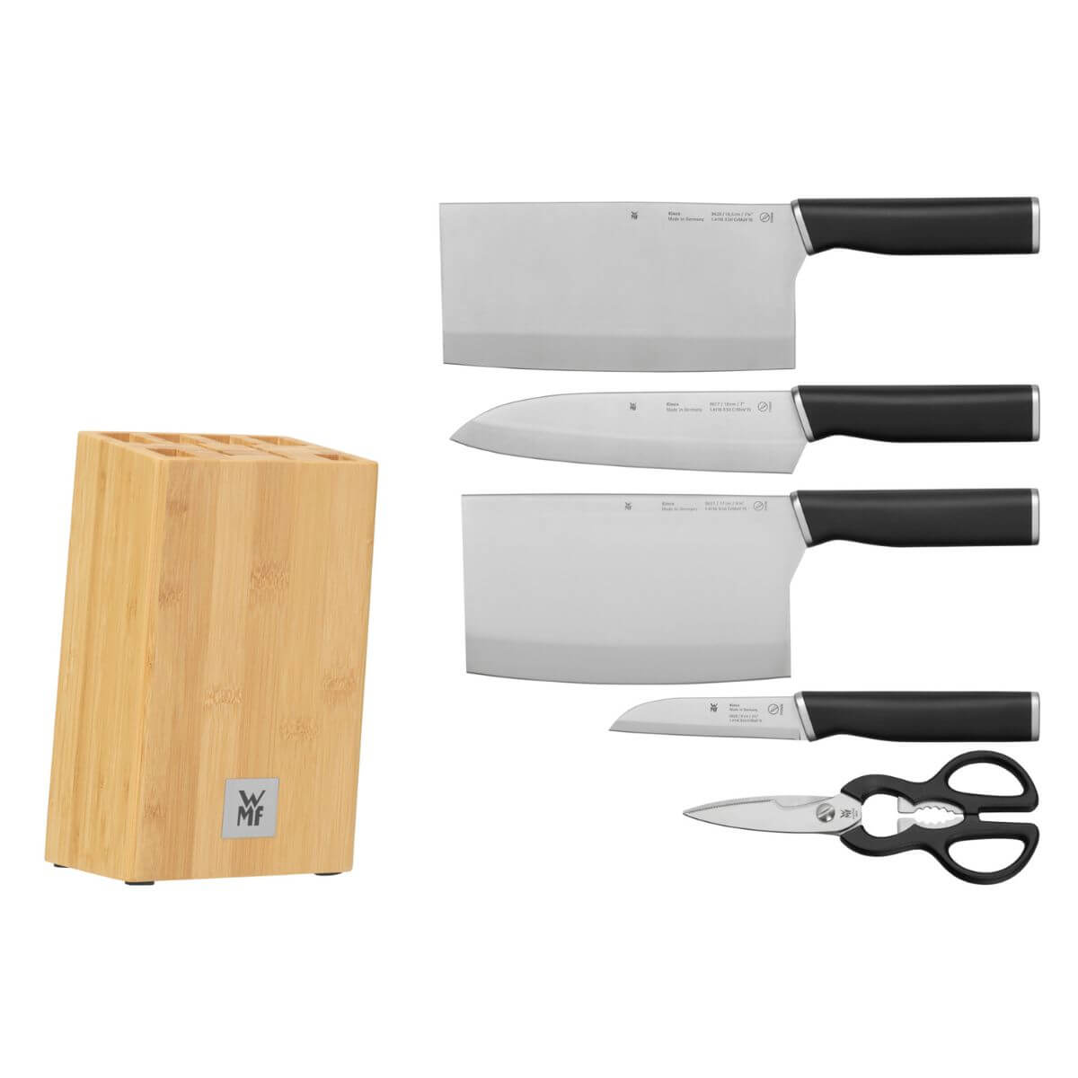 WMF Kineo Knife Block Set 6pce