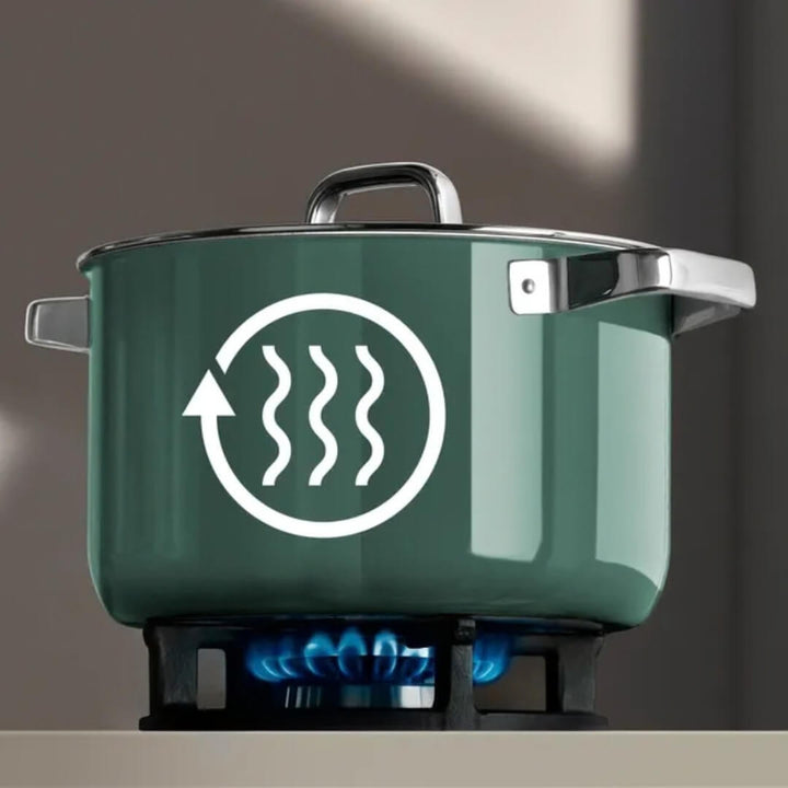 WMF FusionTec Pro 4pce Cookware Set Eucaylptus Haze