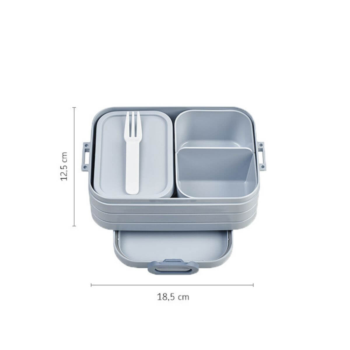 Mepal Bento Lunch Box Midi Nordic Blue