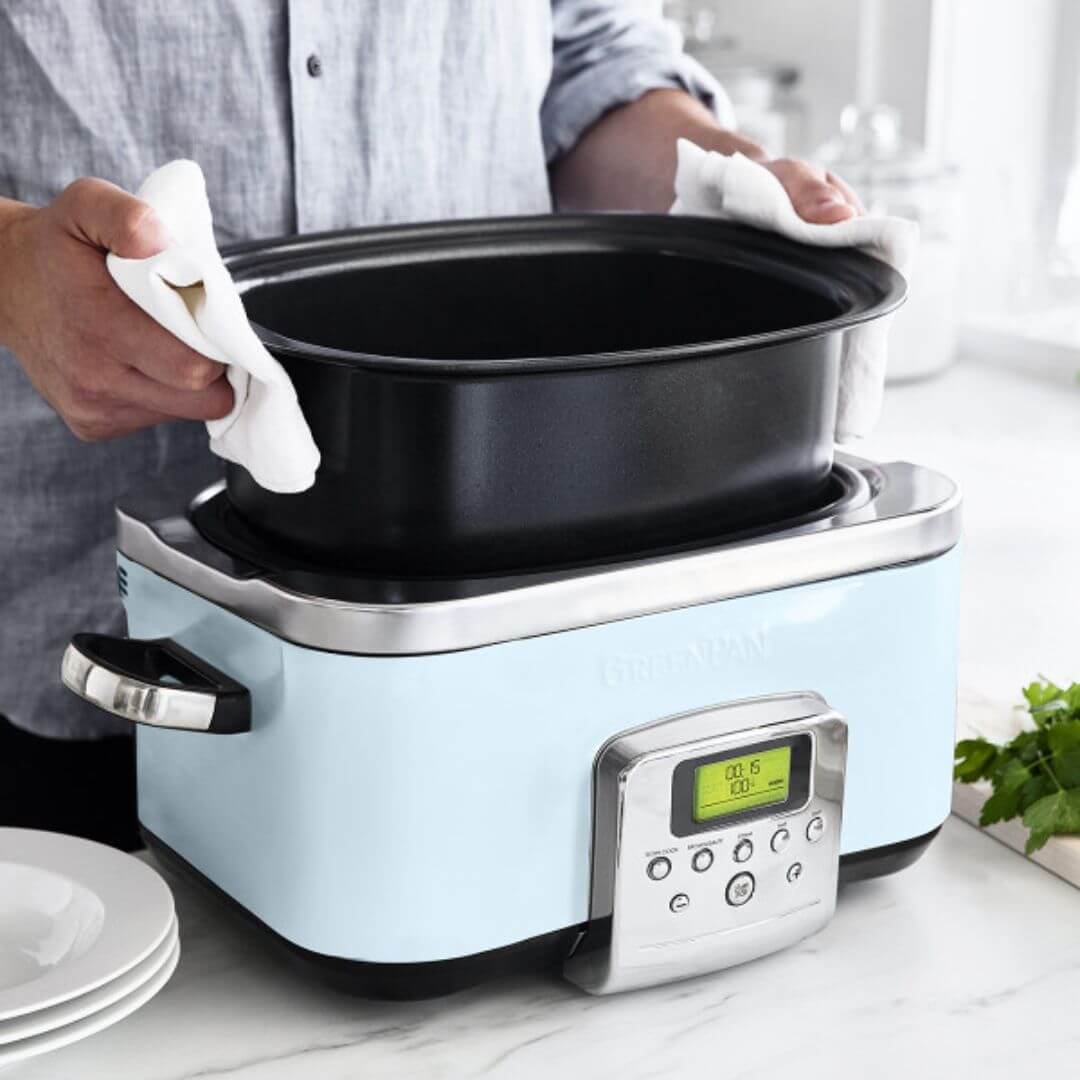 Greenpan 6L Slow Cooker Blue Haze