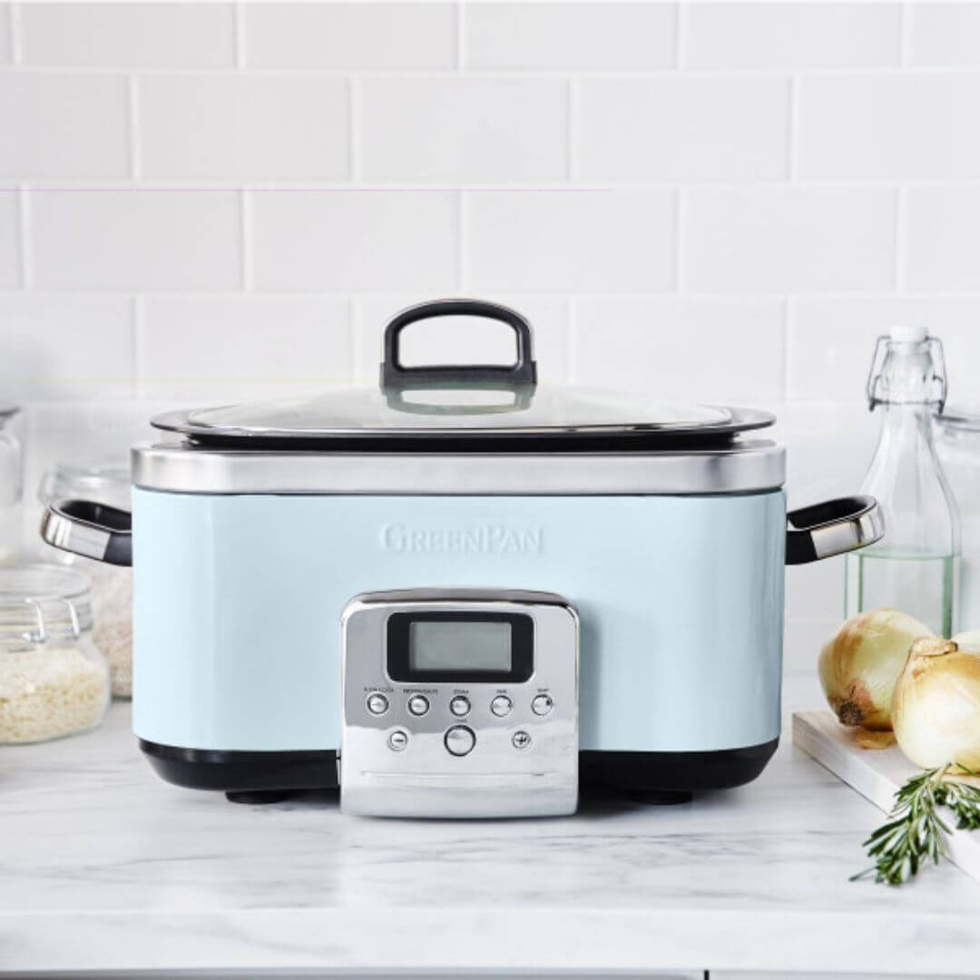 Greenpan 6L Slow Cooker Blue Haze