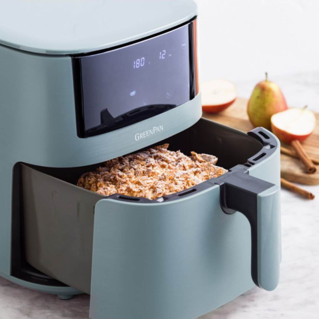 GreenPan Bistro Airfryer 7.2L Smokey Blue