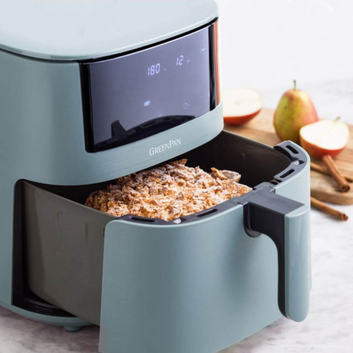 GreenPan Bistro Airfryer 7.2L Smokey Blue