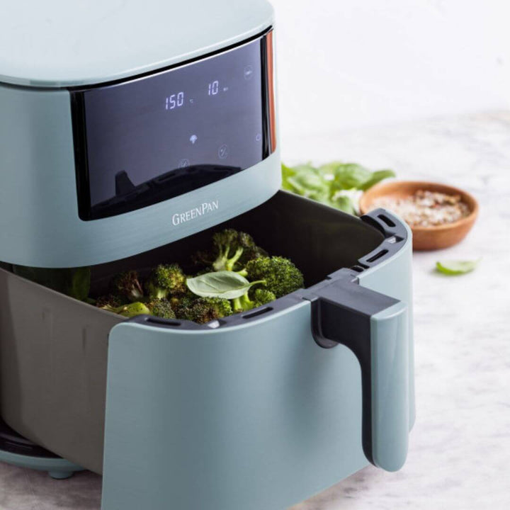 GreenPan Bistro Airfryer 7.2L Smokey Blue