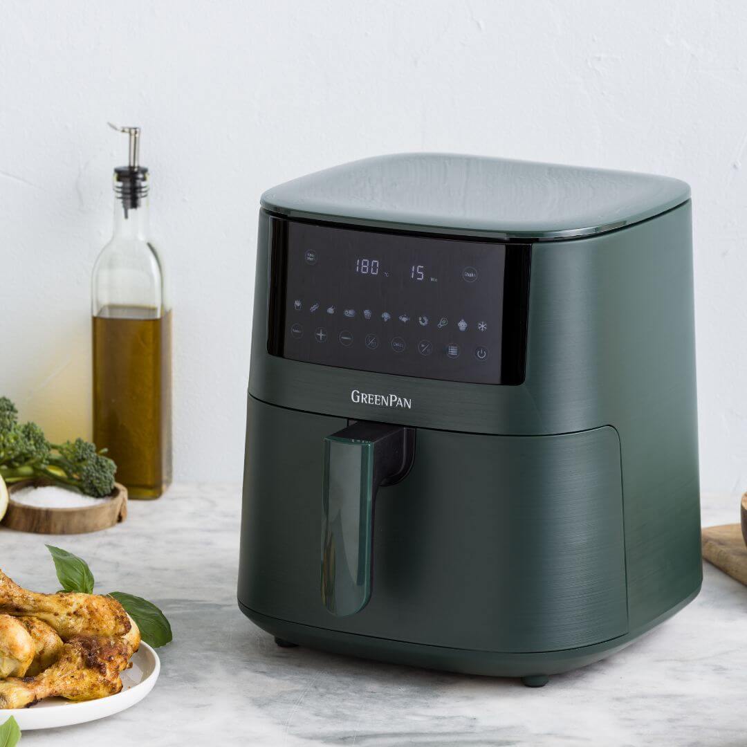 Greenpan Bistro Airfryer 7.2L Pine Green