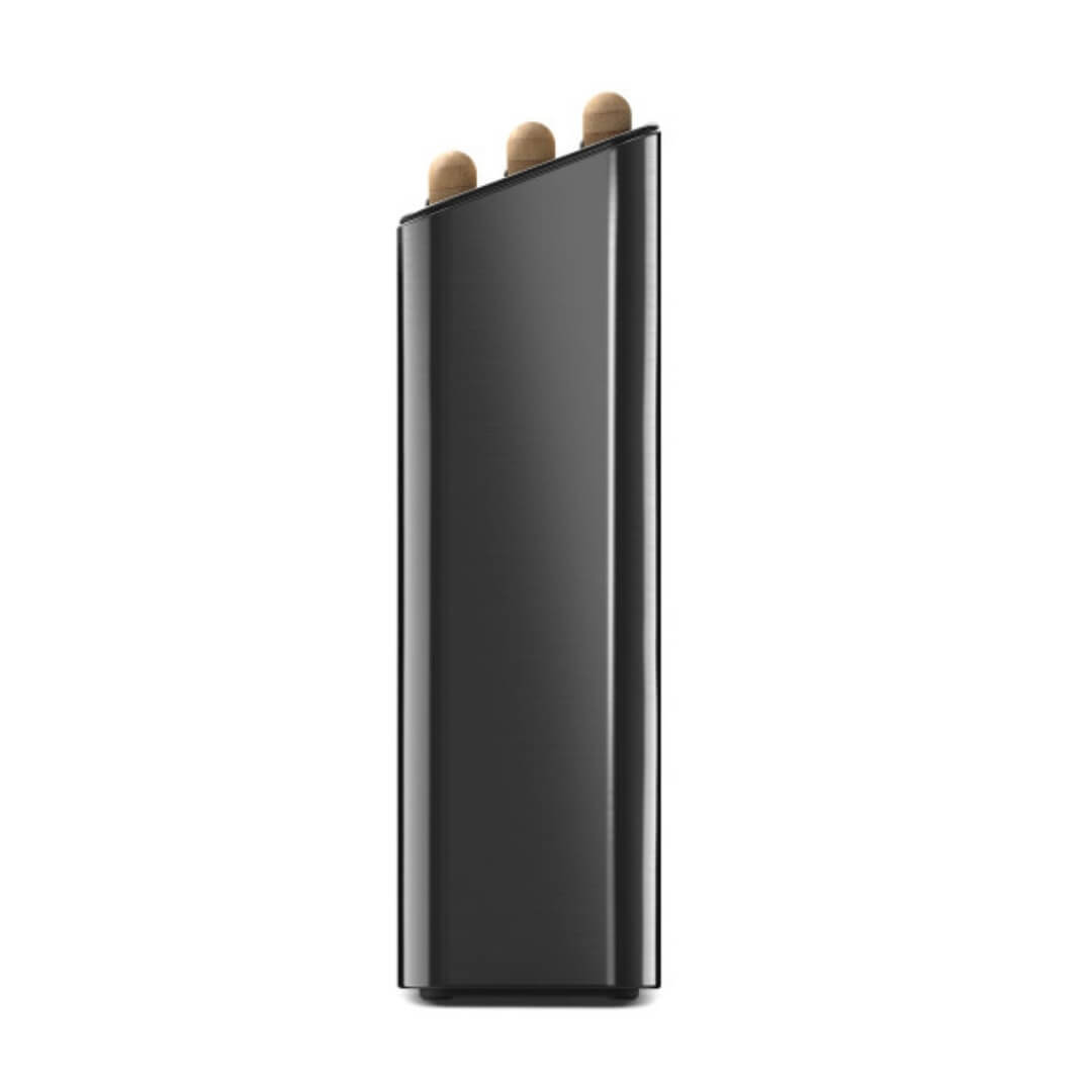 Joseph Joseph Folio Steel Black Bamboo Board Set 3pce